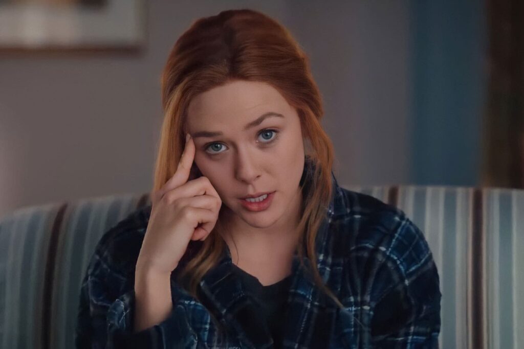 bruja escarlata y vision