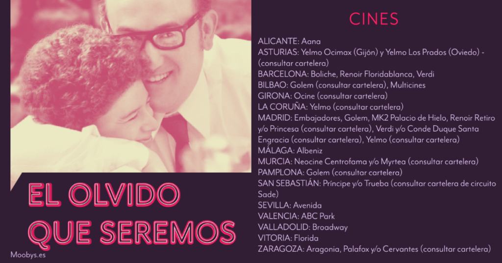 el olvido que seremos