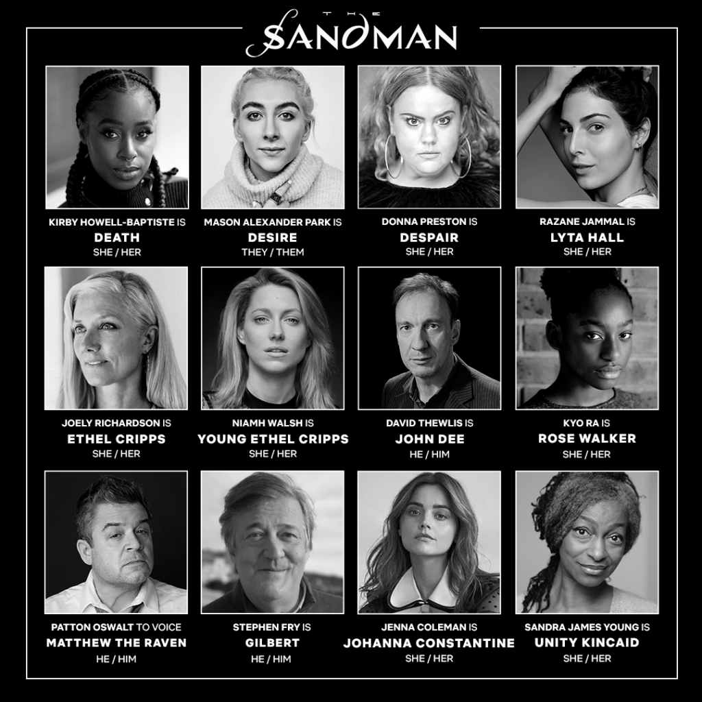 Las nuevas incorporaciones al reparto de The Sandman - Moobys
