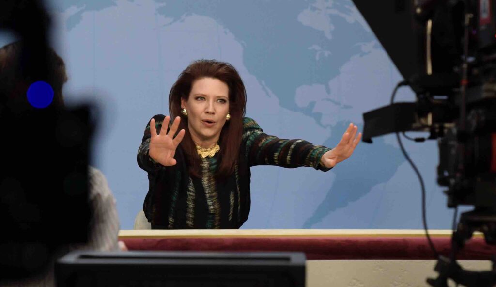 the newsreader