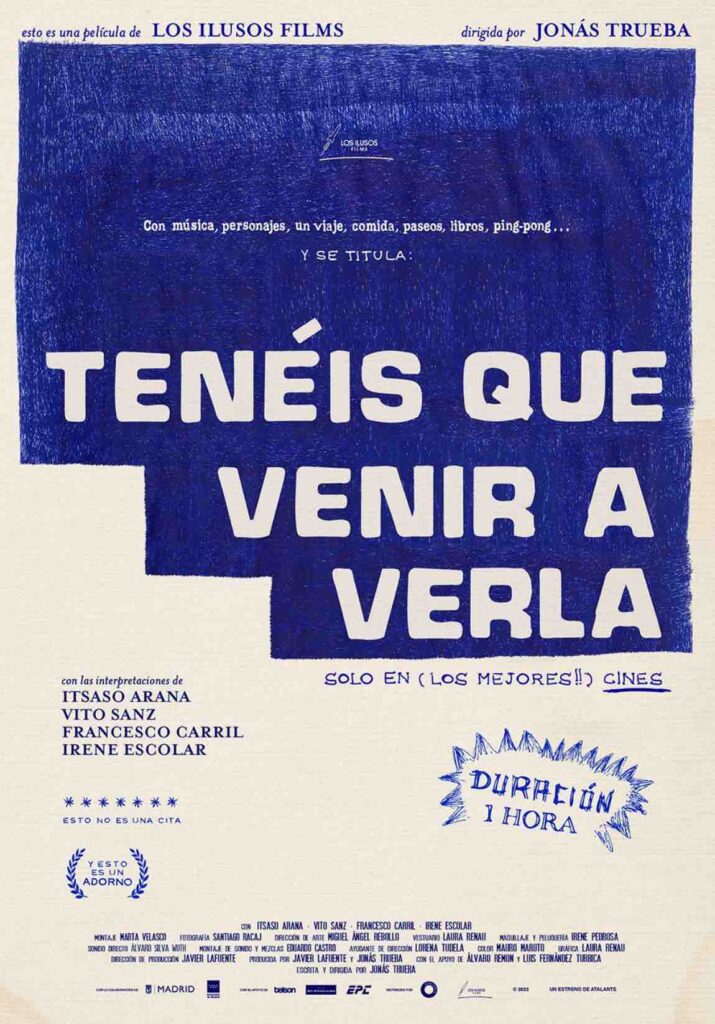 teneis que venir a verla