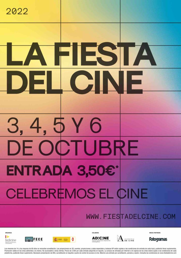 la fiesta del cine 2022