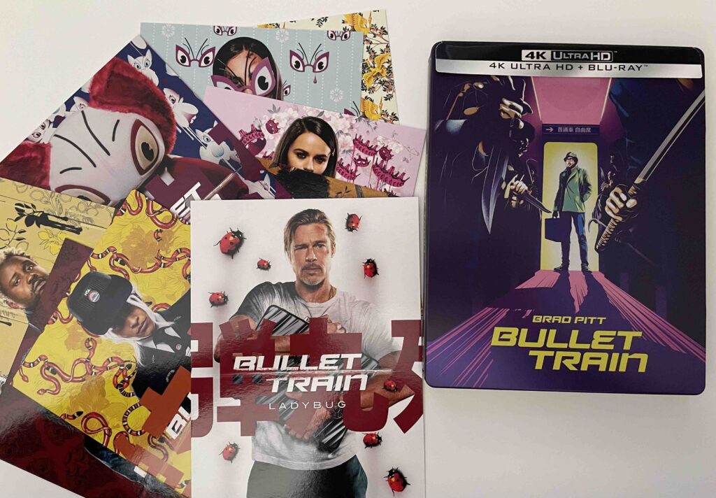PLAY> Bullet Train ya disponible en Steelbook 4K Ultra HD Moobys