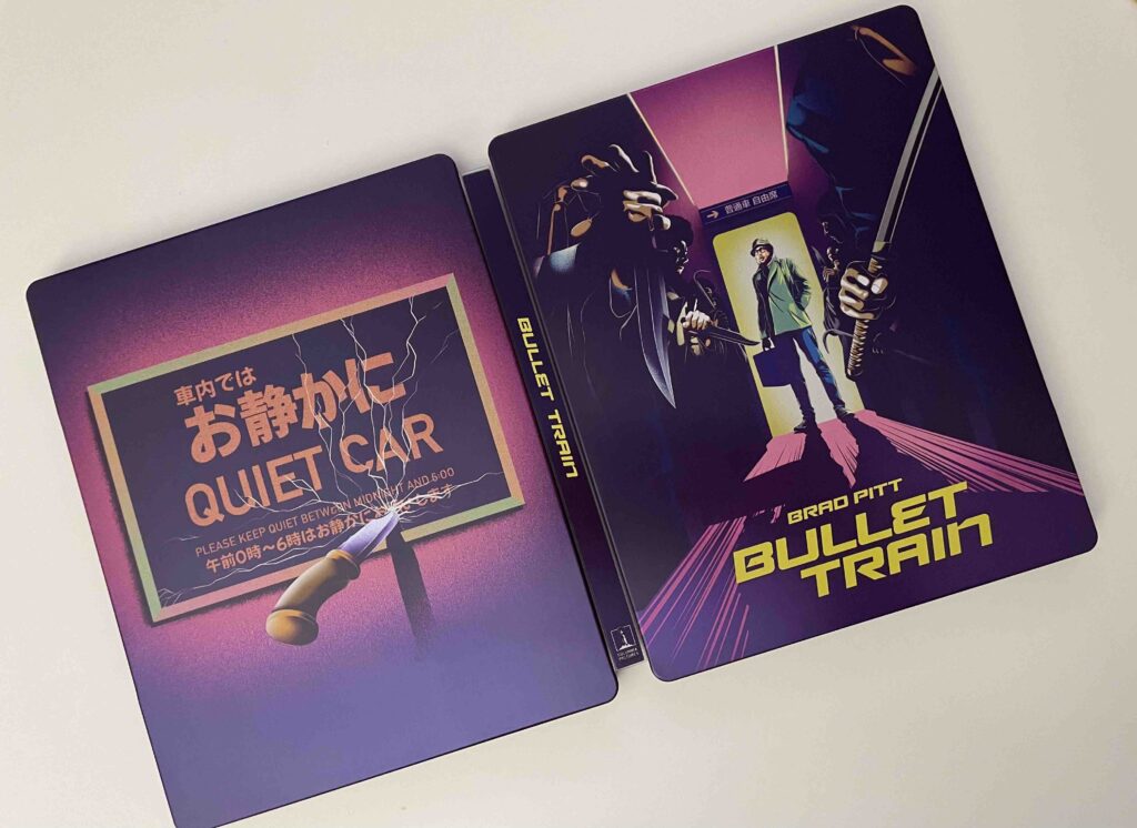 PLAY> Bullet Train ya disponible en Steelbook 4K Ultra HD Moobys